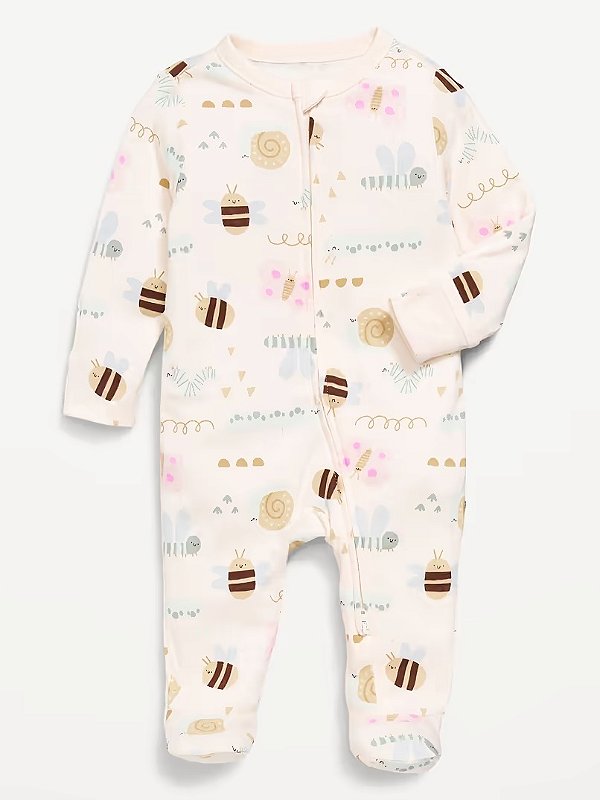 MACACÃO COM PÉ OLD NAVY - ABELHINHA - MENINA
