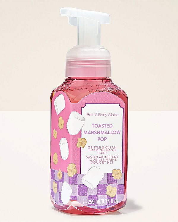 SABONETE ESPUMA PARA AS MÃOS - TOASTED MARSHMALLOW POP - BATH & BODY WORKS 259ML