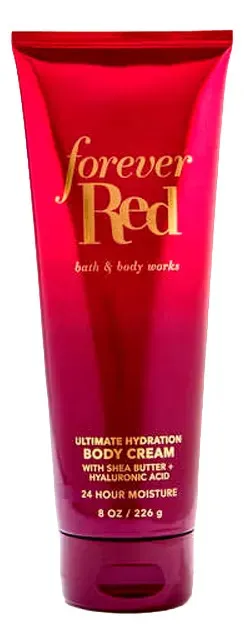 CREME ULTRA HIDRATANTE BATH & BODY WORKS - FOREVER RED - 226g