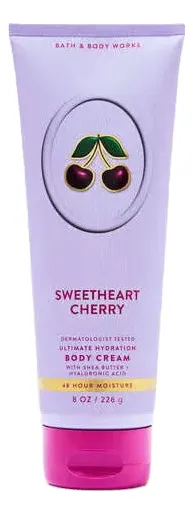 CREME ULTRA HIDRATANTE BATH & BODY WORKS - SWEETHEART CHERRY - 226g