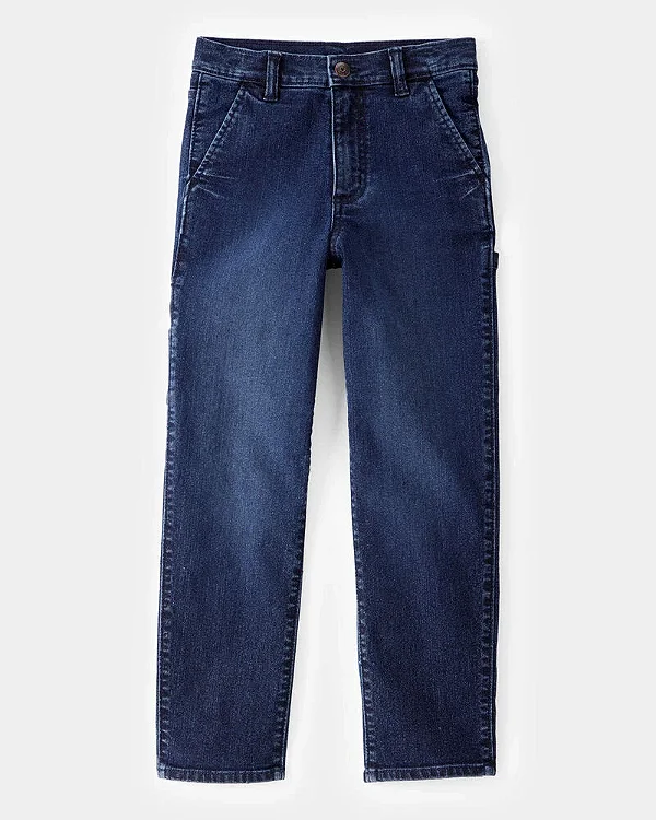 CALÇA JEANS CARGO OSHKOSH KIDS - AZUL - MENINO