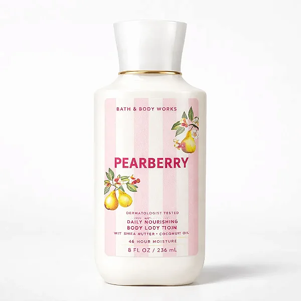 LOÇÃO CORPORAL HIDRATANTE BATH & BODY WORKS - PEARBERRY - 236mL