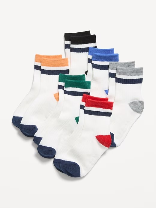 KIT 6 MEIAS OLD NAVY - BÁSICAS - MENINO