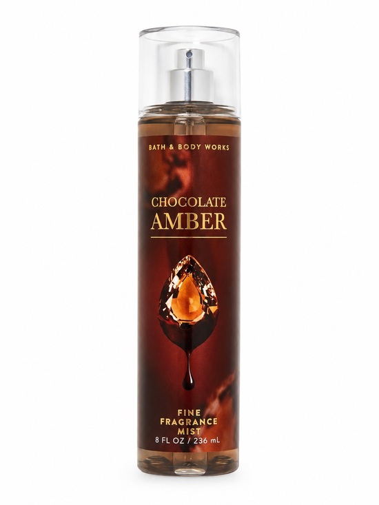 BODY SPLASH BATH & BODY WORKS - CHOCOLATE AMBER - 236mL
