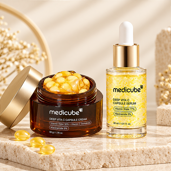 KIT MEDICUBE SKIN CARE - DEEP VITA C
