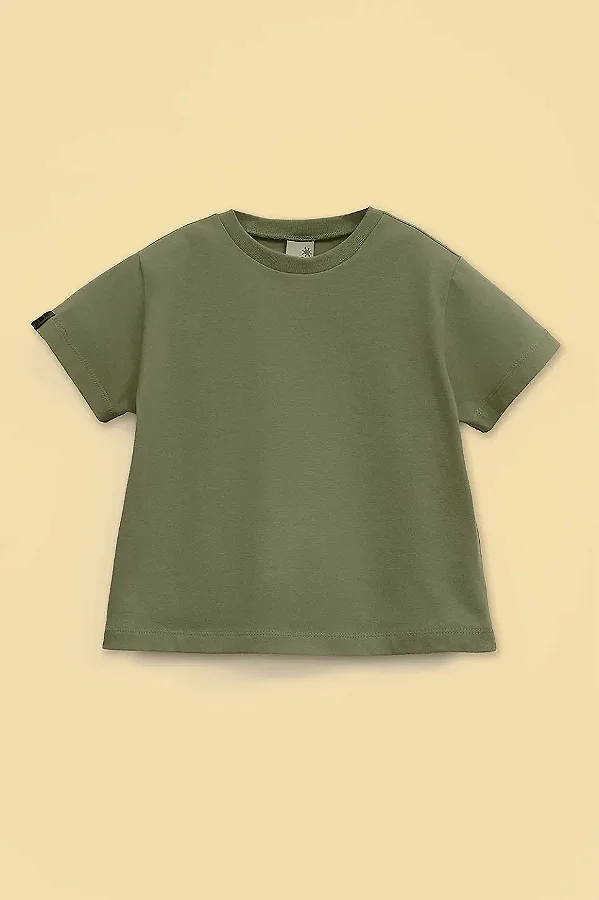 CAMISETA MANGA CURTA GREEN KIDS - COLOR - MENINO