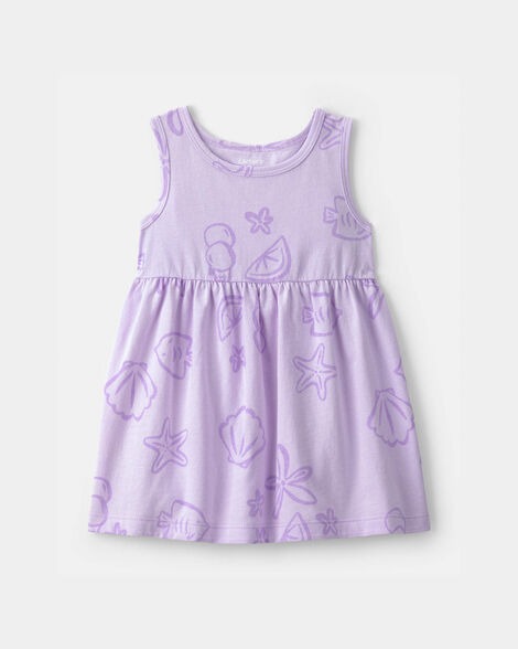 VESTIDO CARTER'S - FUNDO DO MAR - MENINA