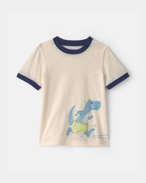 CAMISETA MANGA CURTA CARTER'S - DINO JOGADOR - MENINO