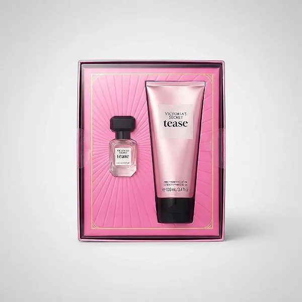 KIT VICTORIA'S SECRET - TEASE - LOCÃO HIDRATANTE (100ML) + EAU DE PERFUM (7,5ML)