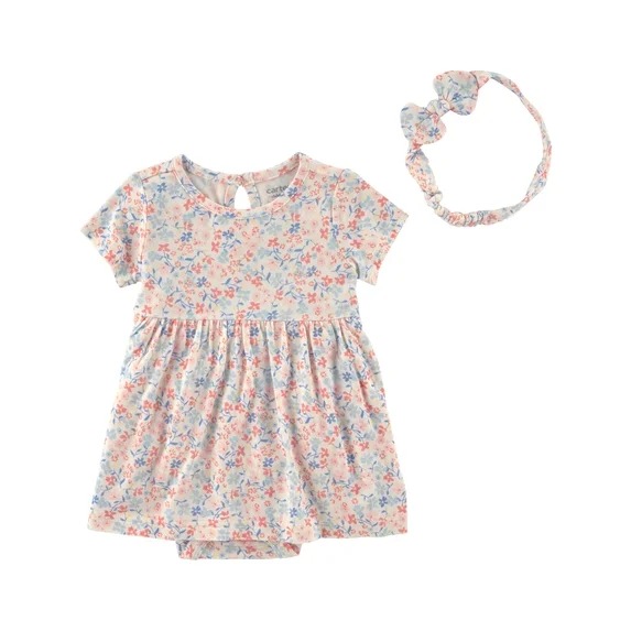 VESTIDO BODYSUIT PURELYSOFT CHILD OF MINE by CARTER'S - FLORAL - MENINA