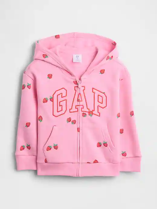 MOLETOM FLANELADO GAP - MORANGUINHOS - MENINA