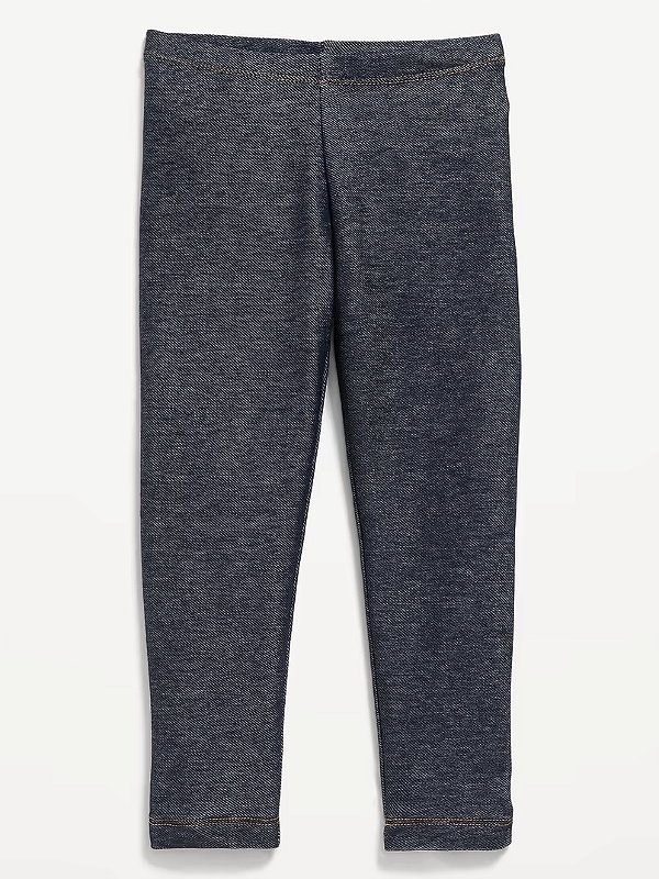 CALÇA LEGGING OLD NAVY - IMITA JEANS ESCURA - MENINA
