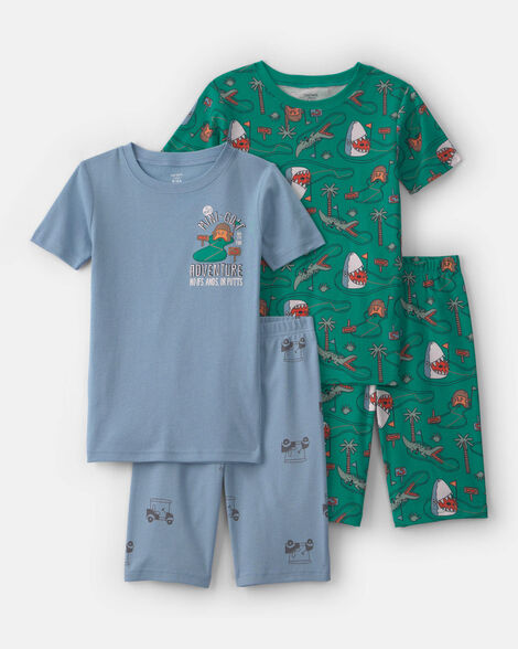 PIJAMA 4 PEÇAS CARTER'S KIDS - ADVENTURE - MENINO