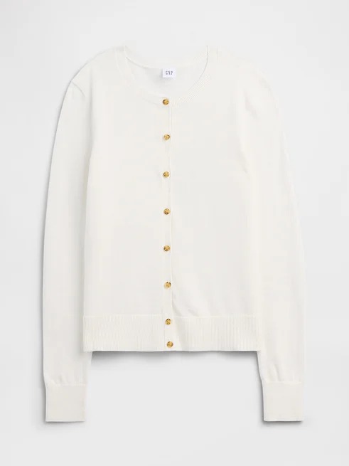 CARDIGAN GAP - OFF WHITE - FEMININO