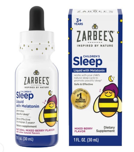 MELATONINA INFANTIL LÍQUIDA 30ml - ZARBEE´S SLEEP (VENC. 04/2027)