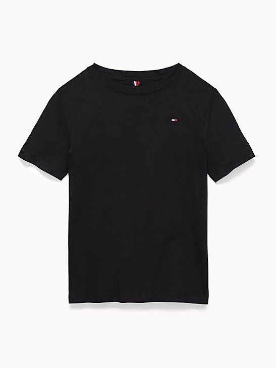 CAMISETA MANGA CURTA TOMMY HILFIGER - PRETA - MENINO