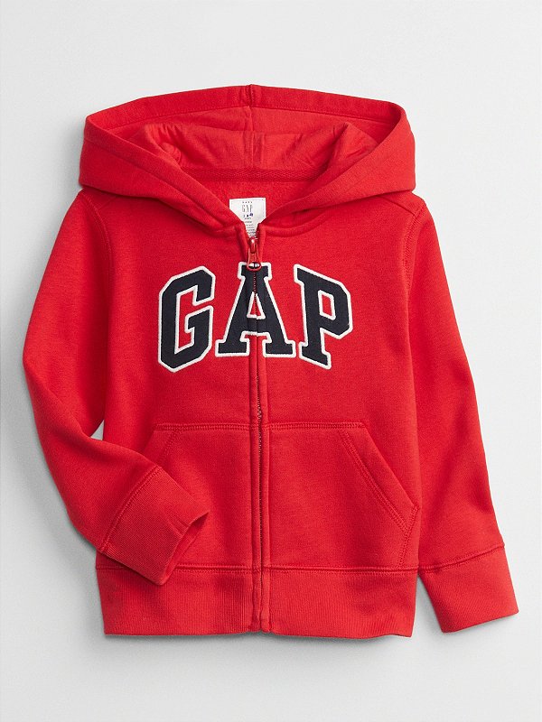 MOLETOM FLANELADO GAP - VERMELHO - MENINO