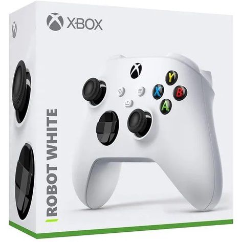 Controle Xbox Series X  S - Xbox One - Robot White - Branco