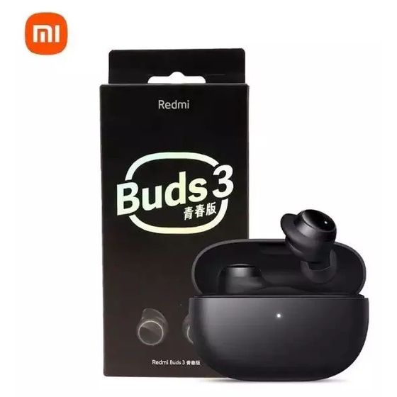 Fone De Ouvido Bluetooth Redmi Buds 3 Preto