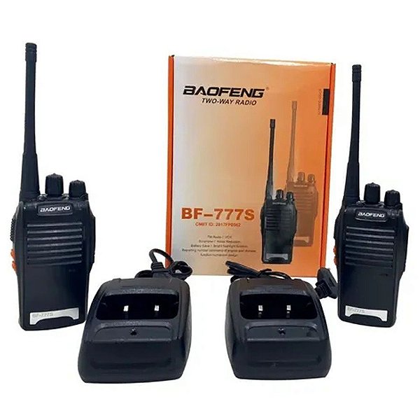 rádio comunicador baofeng 777s