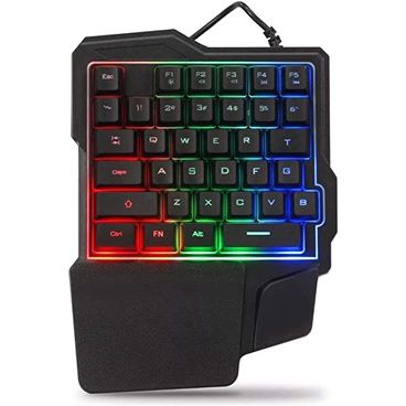 Teclado Gamer Single Hand Led Antighosting Kp-tm006c