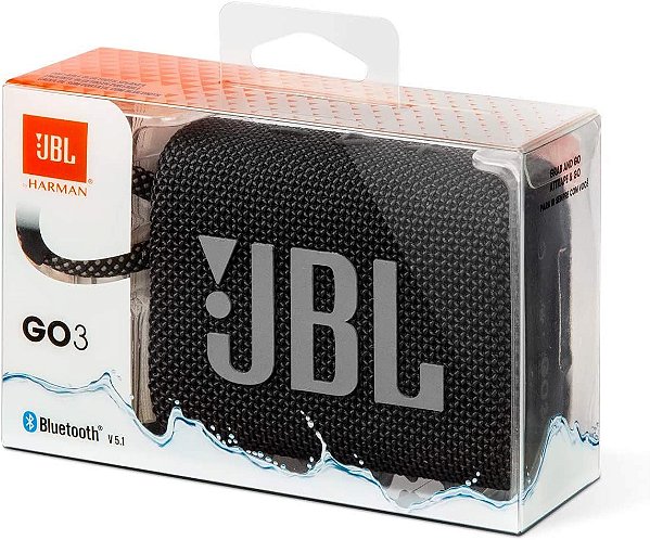 Caixa De Som Jbl Go3 Bluetooth Original