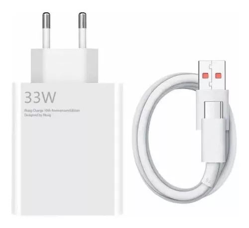 Carregador Xiaomi Turbo 33w