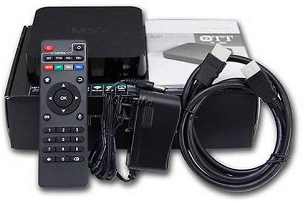 Conversor Smart Tv Box  Já Configurado com aplicativo IPTV P2P com + de 1000 canais Liberados