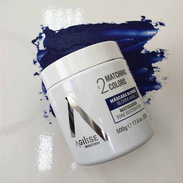 MÁSCARA BLONDE MATIZADORA PROFISSIONAL | MATCHING COLORS - 500 g