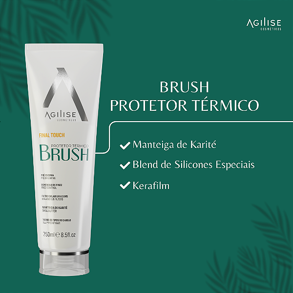 PROTETOR TÉRMICO BRUSH - 250 ml