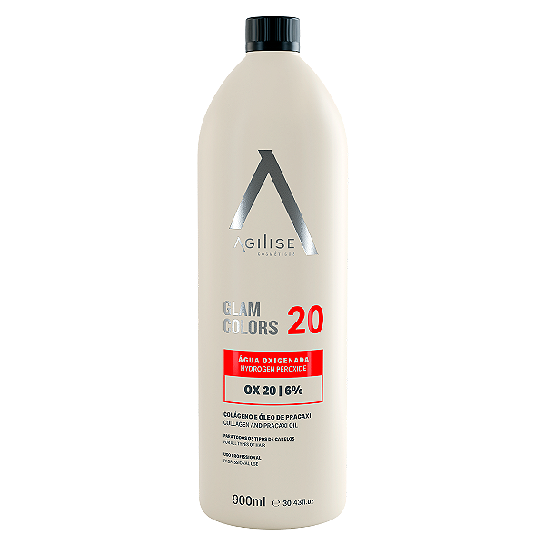 OX 20 – ÁGUA OXIGENADA | GLAM COLORS - 1L