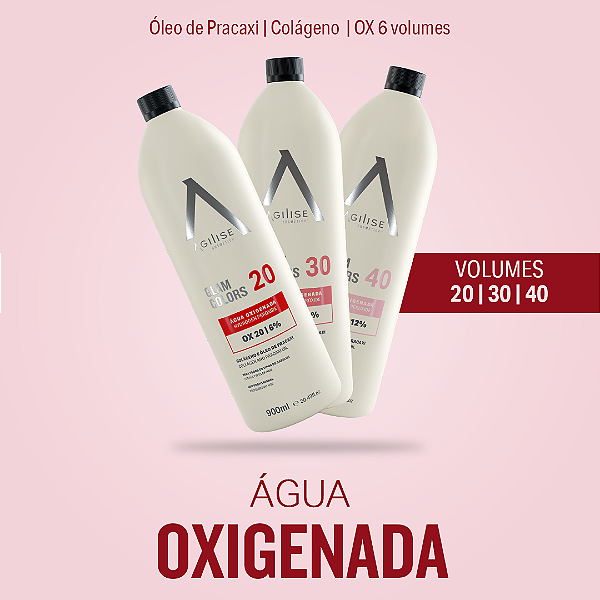 OX 30 – ÁGUA OXIGENADA | GLAM COLORS - 1L