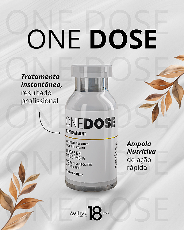 AMPOLA ONE DOSE UNITÁRIA - 12ml