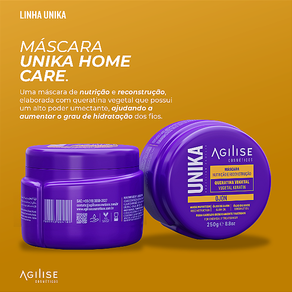 MÁSCARA UNIKA HOME CARE - 250GR
