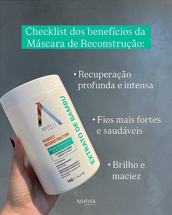 MÁSCARA RECONSTRUTORA COM EXTRATO DE BAMBU 1KG