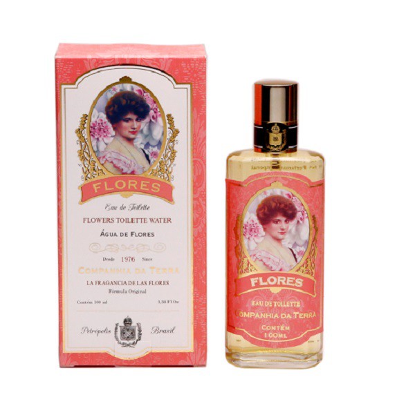 Eau de Toilette Flores 100 ml Companhia Da Terra