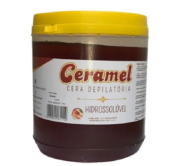 Cera Depilatória Natural Ceramel 1kg