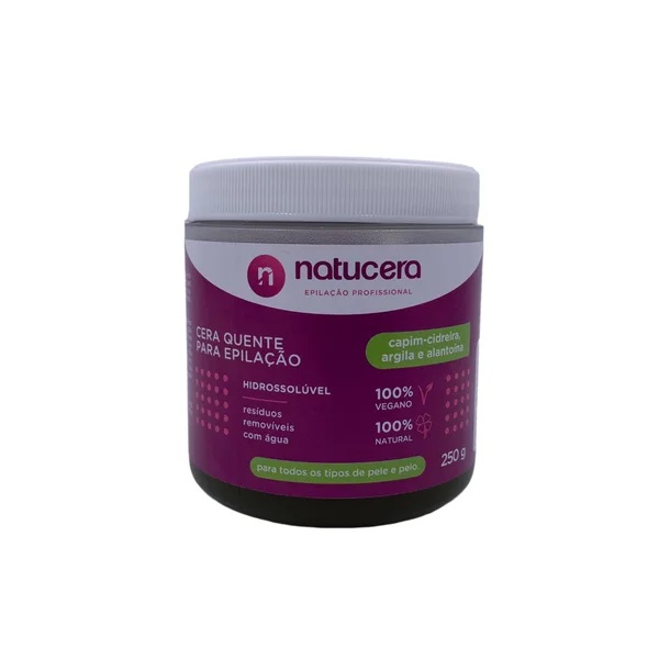 Cera Hidrossolúvel Capim Cidreira Pote 250 g