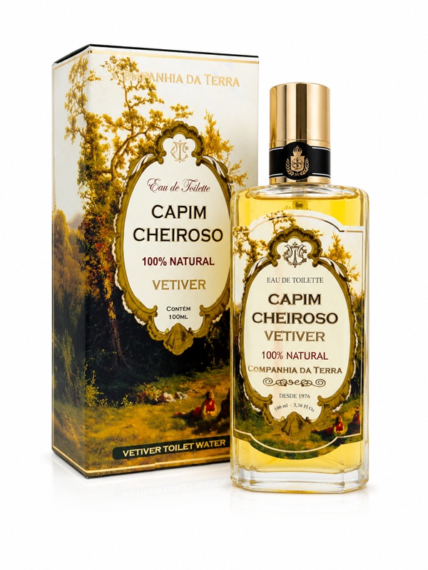 Perfume Capim Cheiroso 100ml Cia da Terra