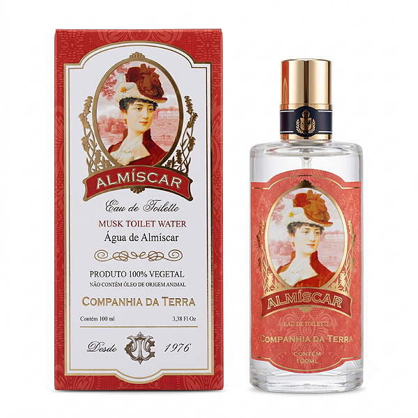 Perfume Almíscar 100ml Cia da Terra