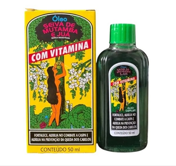 VITAMINA Óleo Seiva de Mutamba e Juá 50ml