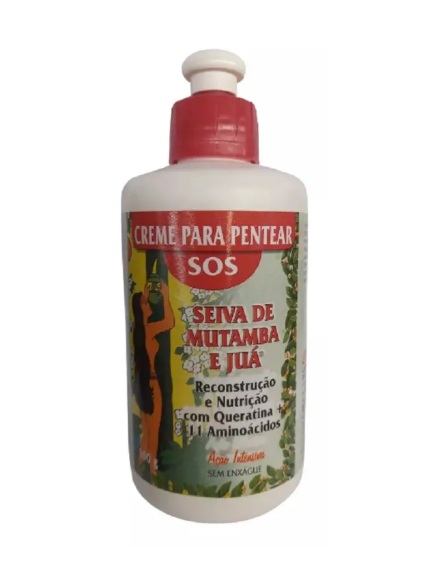 Creme Pentear SOS Seiva de Mutamba e Juá 300g