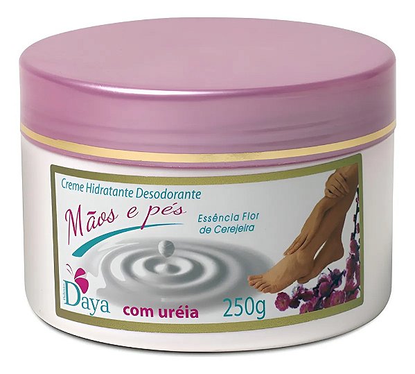 Creme Hidratante Mãos e Pés Flor de Cerejeira 250gr Palmindaya