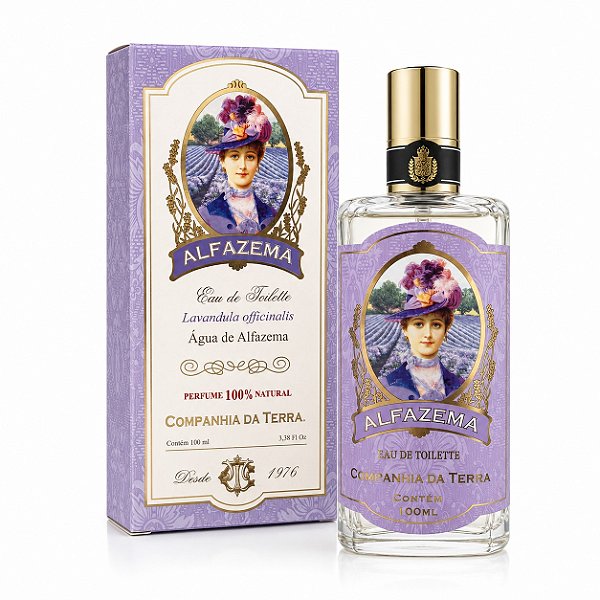 Deo Colônia Alfazema EAU de Toilette Companhia da Terra