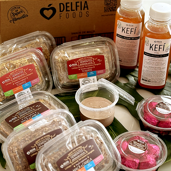 Kit Funcional Bem-Estar Completo — Delfia Foods / Este produto é entregue apenas na cidade de São Paulo (capital).
