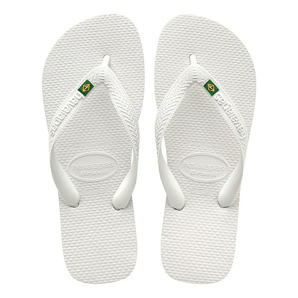 Chinelo Havaianas Brasil - Branco