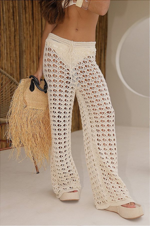 CALÇA ALMARE - Off White