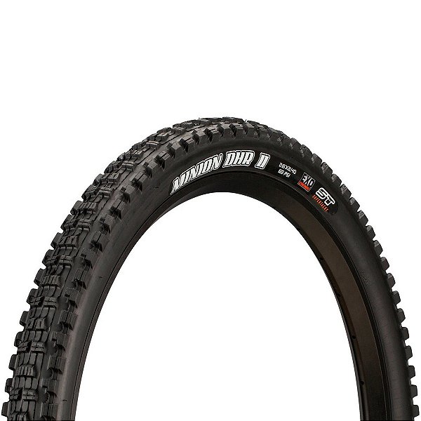 Pneu Maxxis Minion DHR 2 26x2.40 Dobrável Kevlar EXO/ST/2PLY Preto