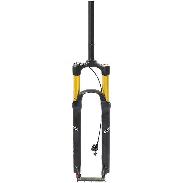 Garfo Suspensão Cly Stealth 29 Com Trava E Ajuste A Ar Freio A Disco Preto/Dourado