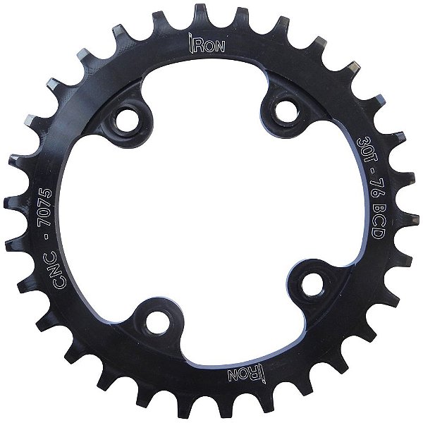 Coroa Iron Bcd76 30t Wide para Sram Single Speed